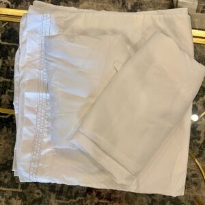 Mellanni King Size White Sheet Set